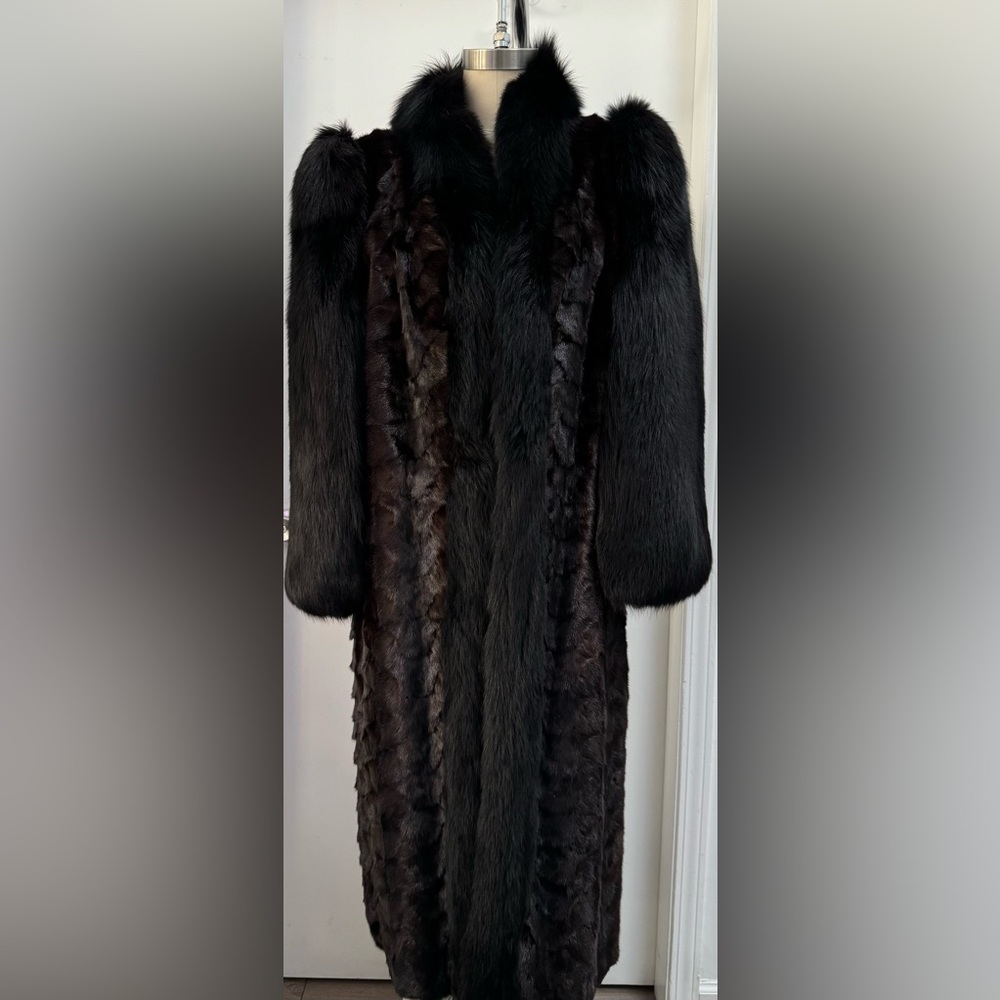 Vintage Fur Coat | Fox and mink